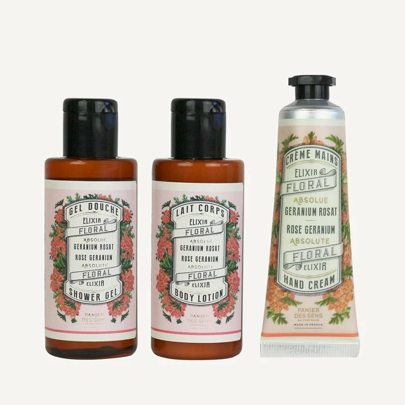 Trousse de voyage - Géranium Rosat