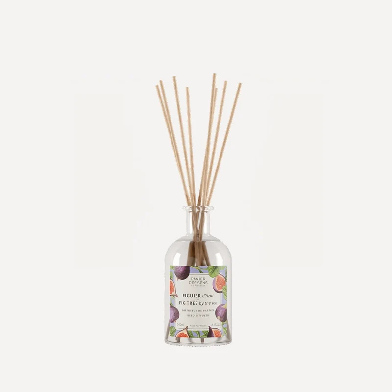 Coffret bougie parfumée + Diffuseur de parfum Figue - Figuier d'Azur