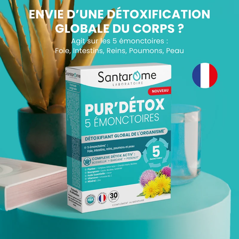 Pur'Détox 5 Émonctoires - 30 Gélules