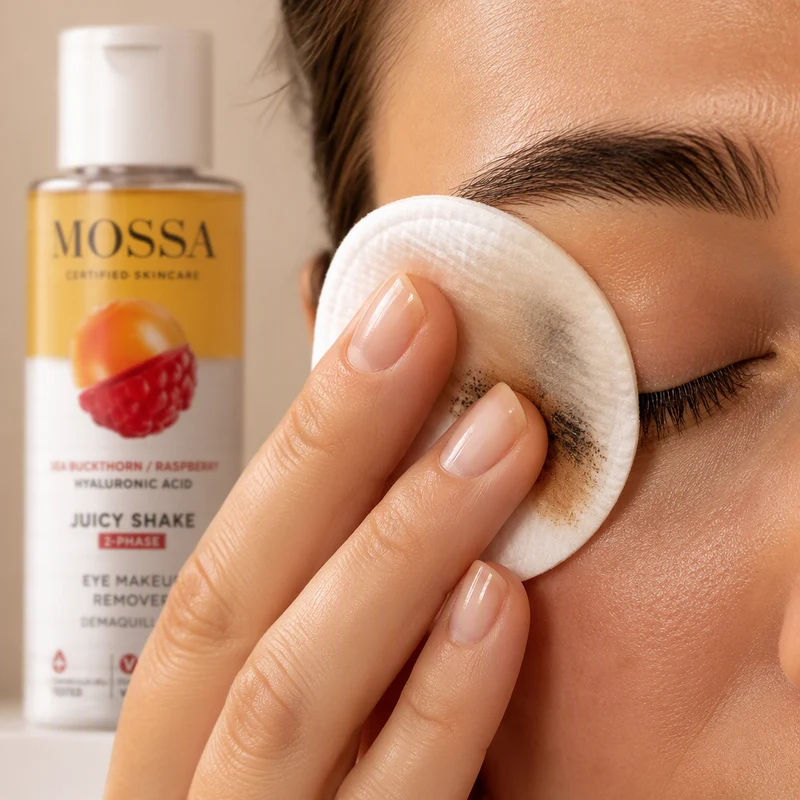 Démaquillant yeux biphasique Mossa Juicy Shake 100 ml