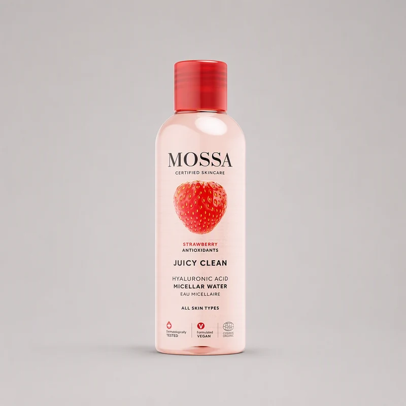 Eau micellaire 3 en 1 Mossa à l'acide hyaluronique 200 ml