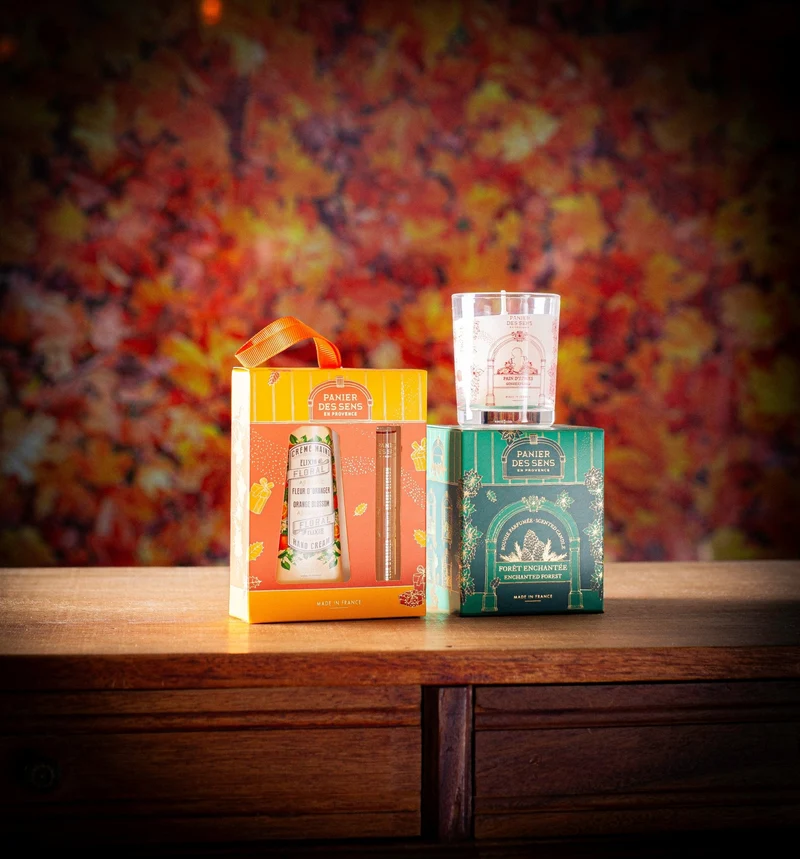 Coffret Cadeau Duo Eau de toilette roll-on et Crème pour les mains - Fleur d'Oranger