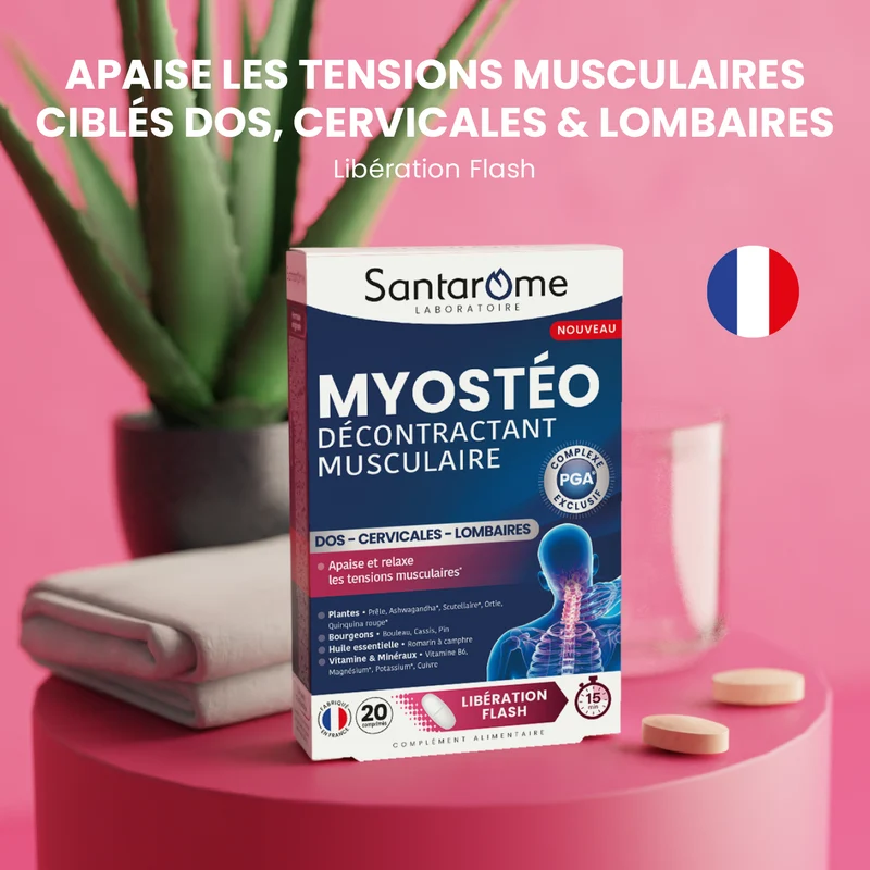 Myostéo Décontractant Musculaire - 20 comprimés