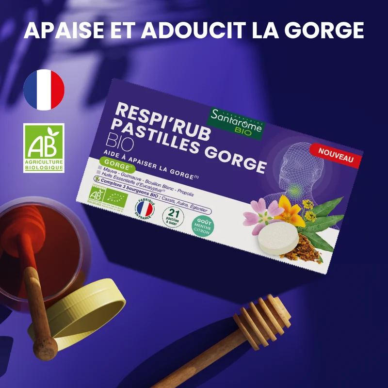 Respi'rub - Pastilles Gorge Bio