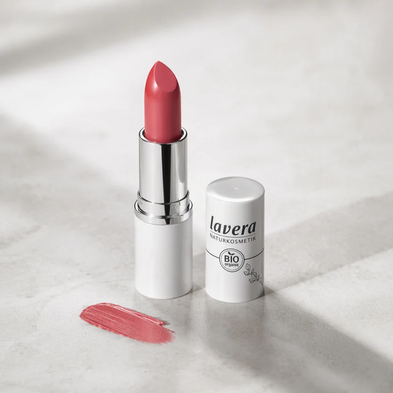 Rouge à lèvres crème éclat Lavera 07 Pastèque