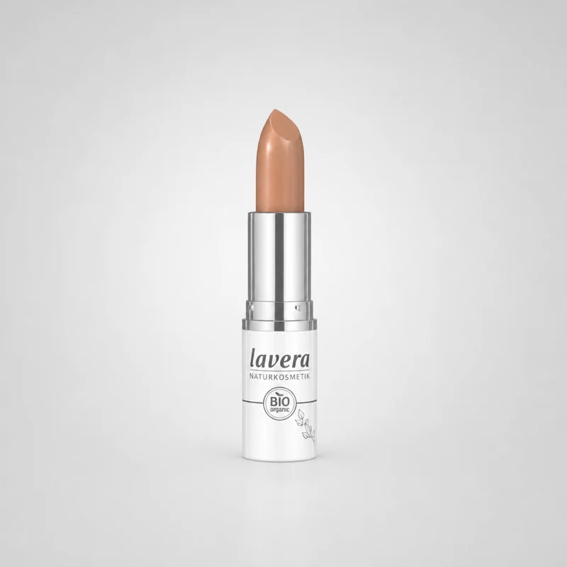 Rouge à lèvres crème éclat Lavera 06 Ocre doré