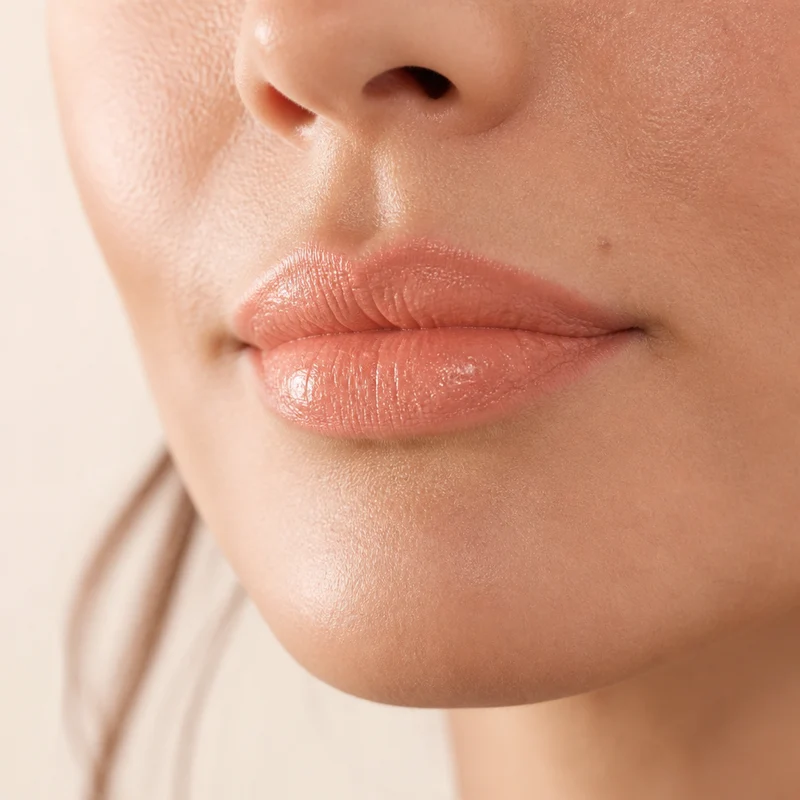 Rouge à lèvres crème éclat Lavera 04 Pêche Nude