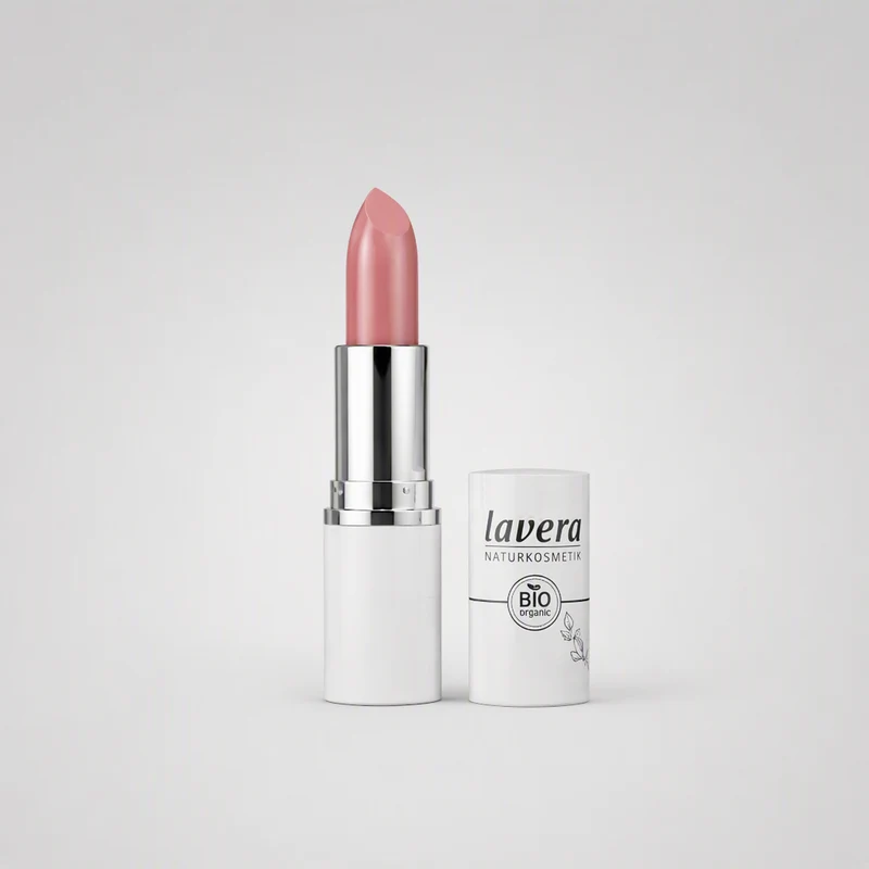 Rouge à lèvres crème éclat Lavera 03 Pivoine