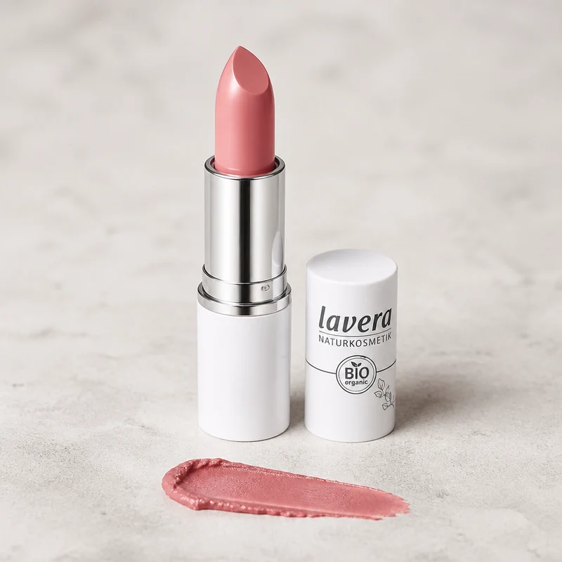 Rouge à lèvres crème éclat Lavera 02 Retro Rose