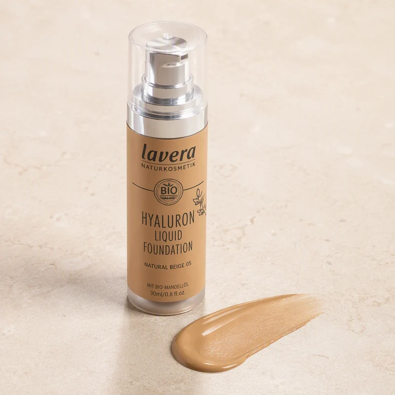 Lavera Hyaluron 05 Fond de Teint Fluide Beige Naturel 30 ml