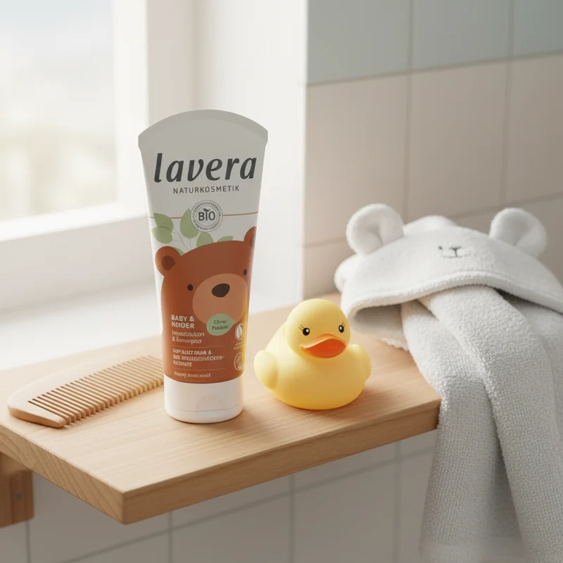 Gel douche et shampoing Lavera pour bébés et enfants 200 ml