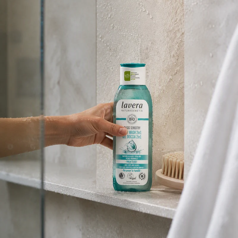 Lavera Gel Douche & Shampoing 2en1 Basis Sensitiv 250ml