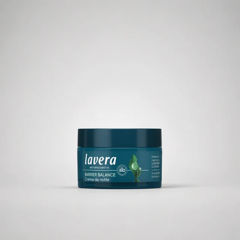 Lavera Barrier Balance Crème de Nuit aux Prébiotiques et au Thé Vert 50 ml