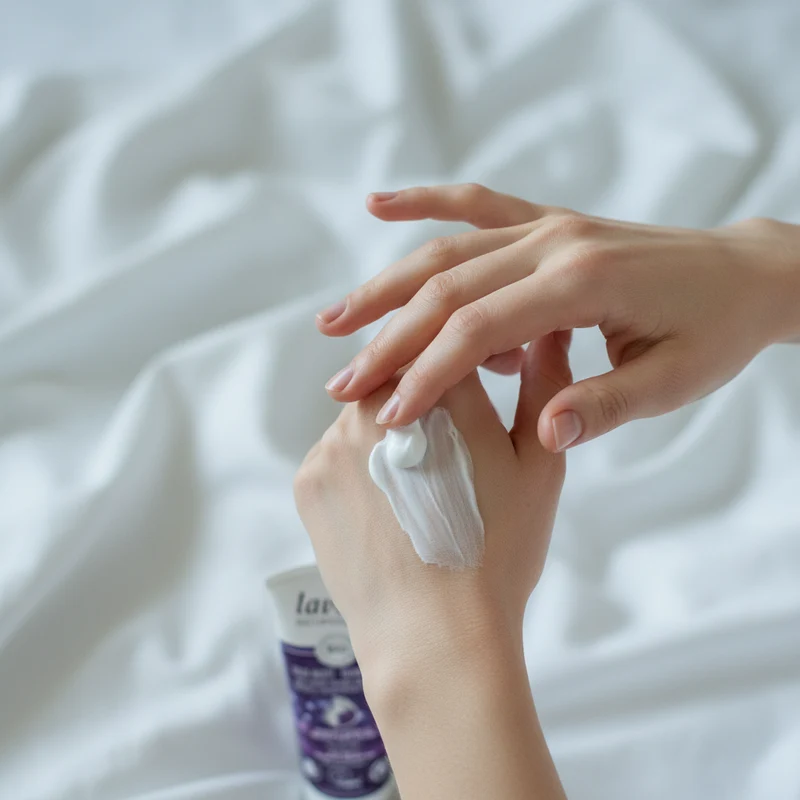 Crème pour les mains et masque de nuit Lavera 75 ml