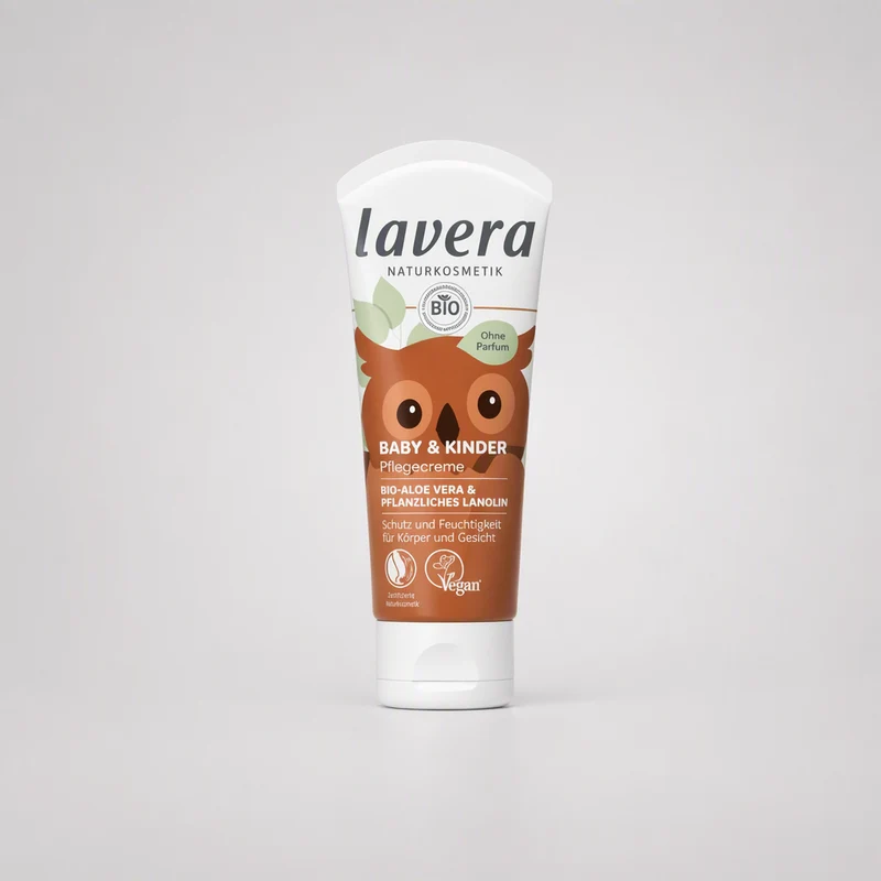 Lavera Crème Hydratante Ultra Douce pour Bébés et Enfants 75 ml
