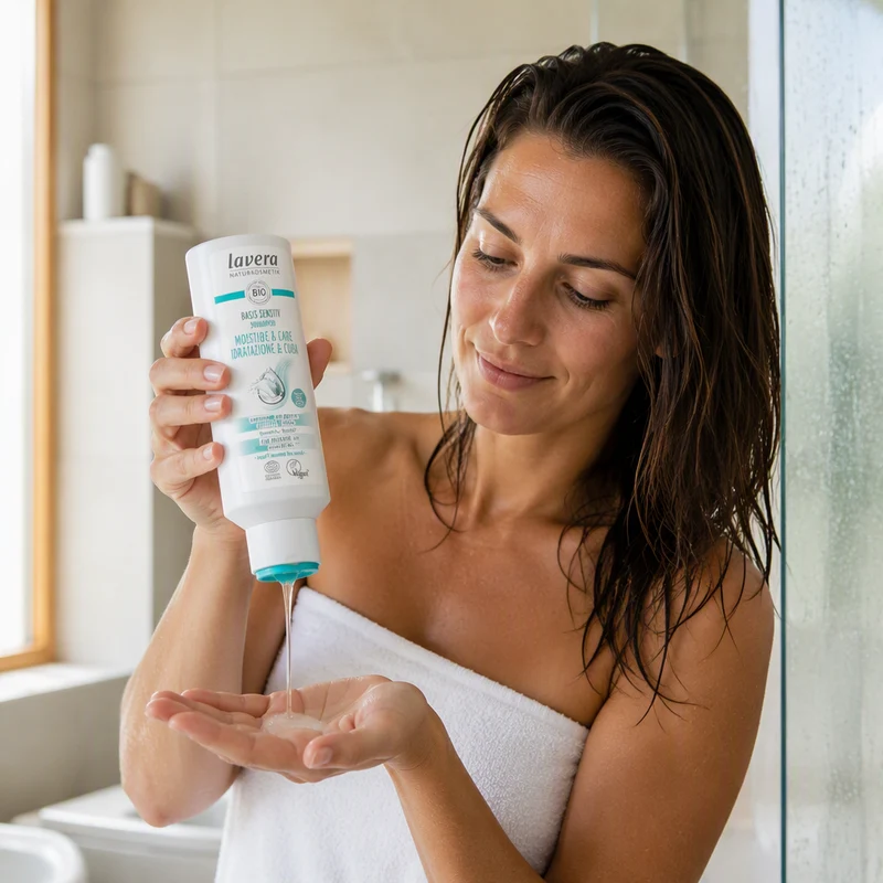 Lavera Shampoing Hydrate et Soin Basis Sensitiv 250 ml