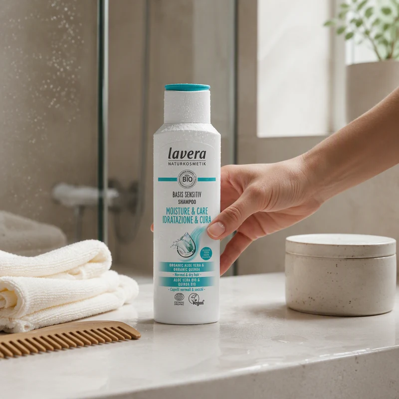 Lavera Shampoing Hydrate et Soin Basis Sensitiv 250 ml