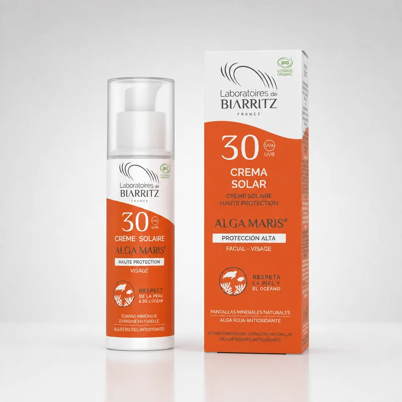 Laboratoires de Biarritz Crème Solaire Visage SPF30 50 ml