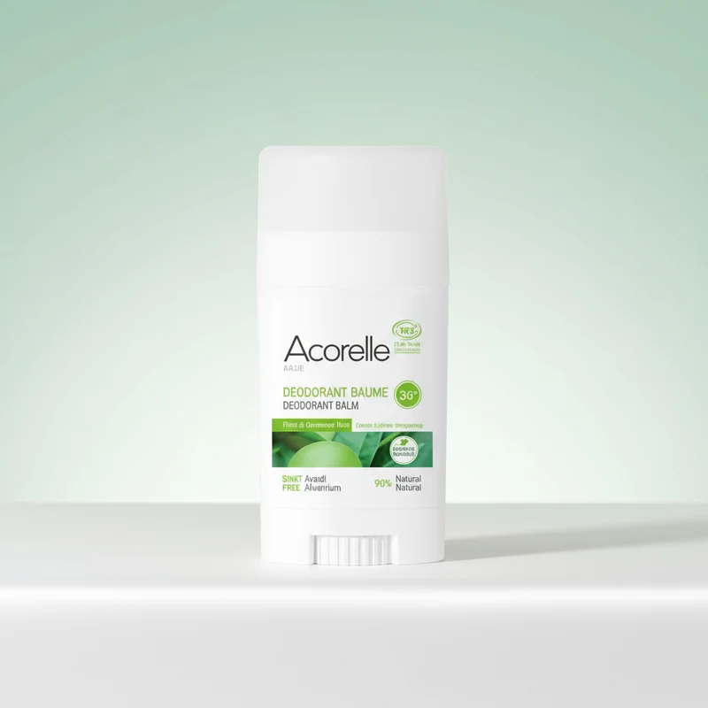 Acorelle Déodorant Stick Baume Citron et Mandarine 40gr