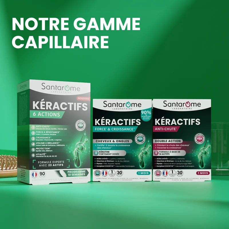 Kéractifs Cheveux Force & Croissance - 30 comprimés