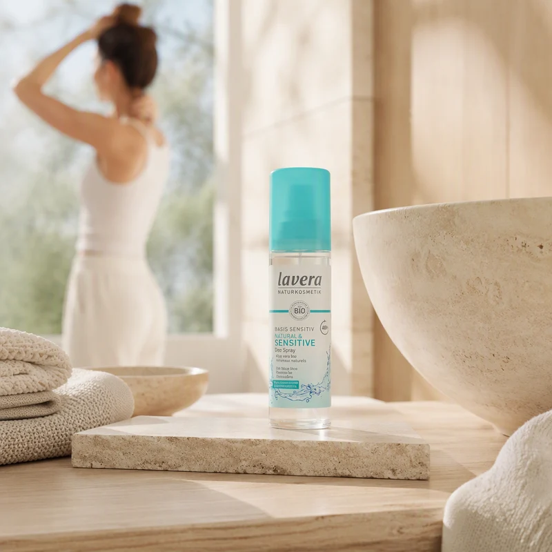 Lavera Déodorant Spray 48h Basis Sensitiv & Naturel 75 ml
