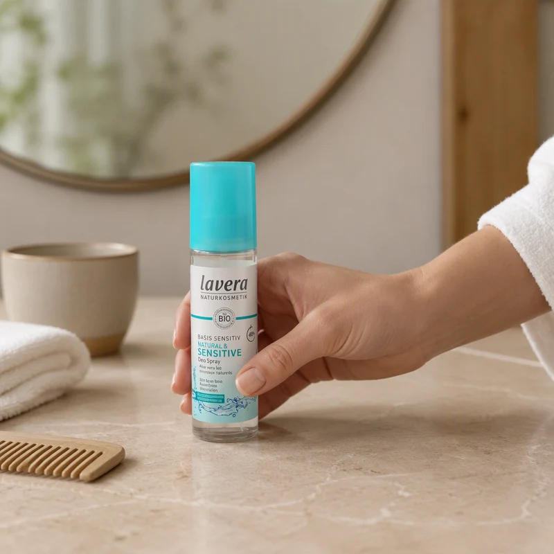 Lavera Déodorant Spray 48h Basis Sensitiv & Naturel 75 ml