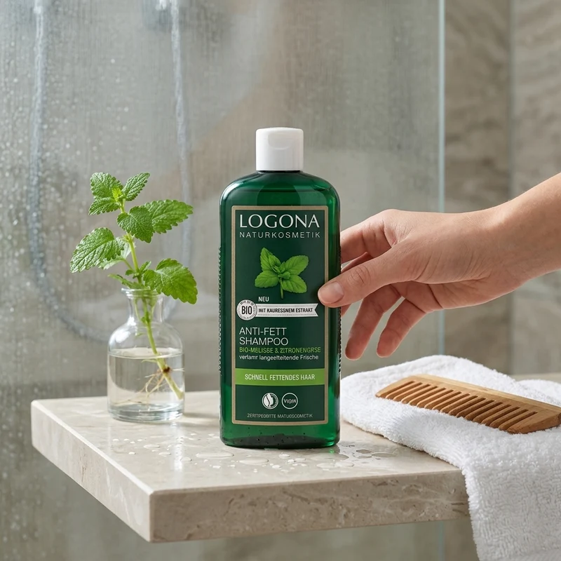 Logona Shampoing Anti-Graisse à la Mélisse 250ml