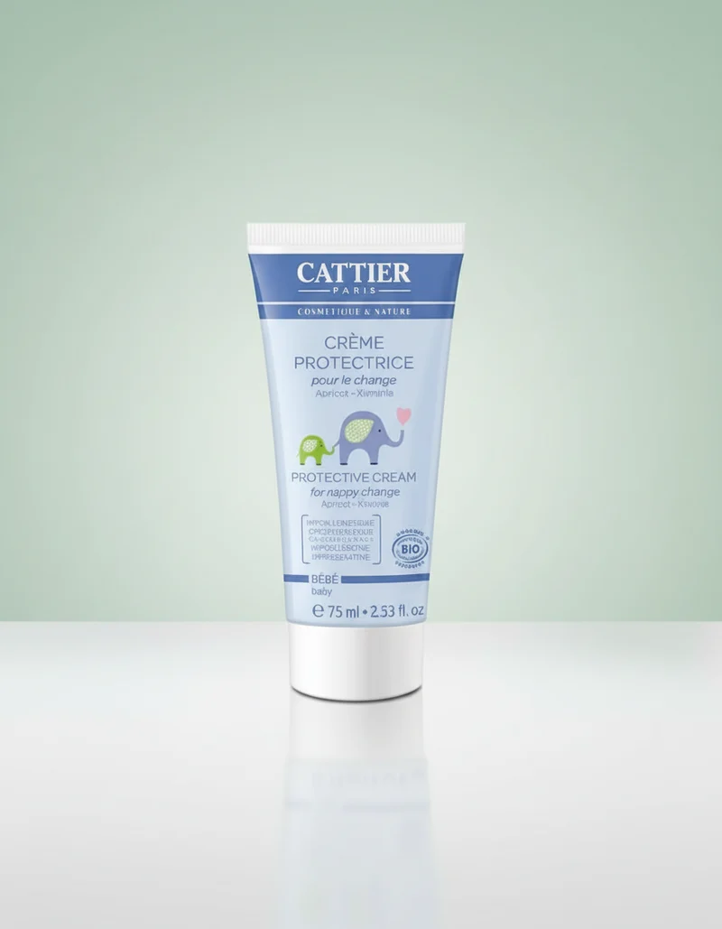 Cattier Crème Protectrice pour Changement de couche 75 ml
