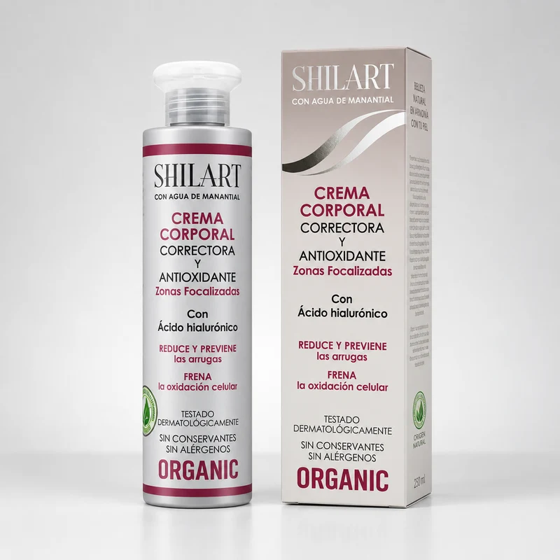 Shilart Crème Corps Correctrice et Antioxydante 200 ml