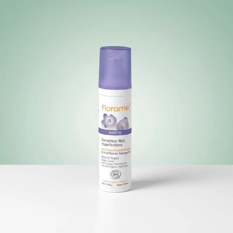 Florame Soin Visage Nuit Correcteur d'Imperfections Pureté 50 ml