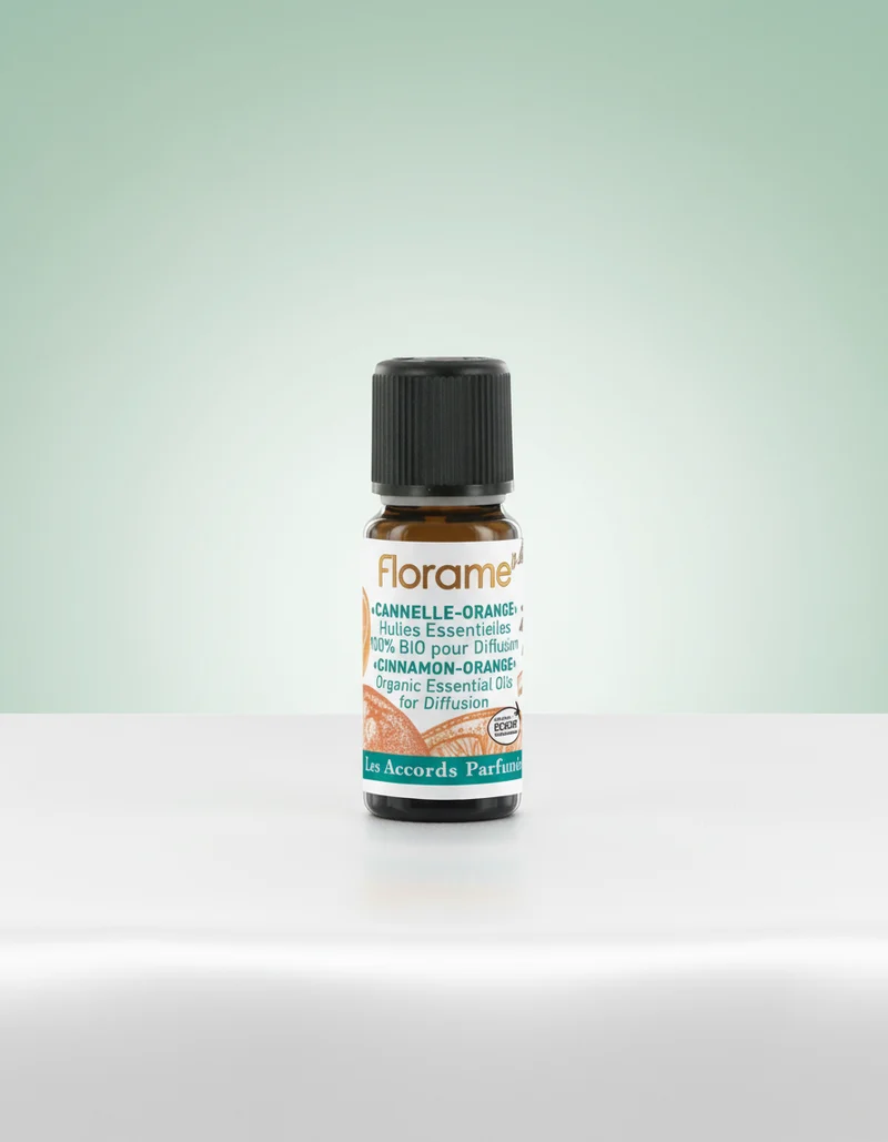 Florame BIO Composition d'Huiles Essentielles à la Cannelle et à l'Orange 10ml