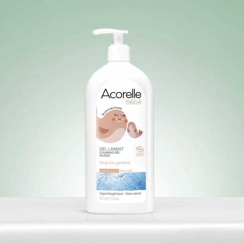 Acorelle Gel de Bain et Shampoing Bébé 500ml