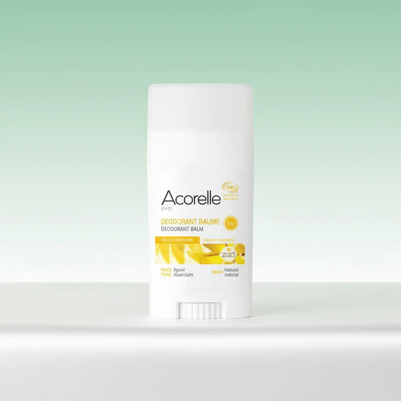 Acorelle Déodorant Baume Stick à l'Ylang et au Palmarosa 40gr