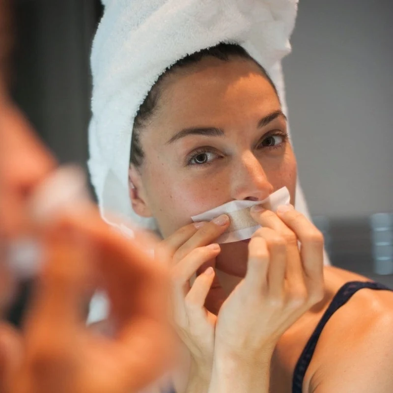 Bandes de cire froide pour le visage Acorelle 20uds + 4