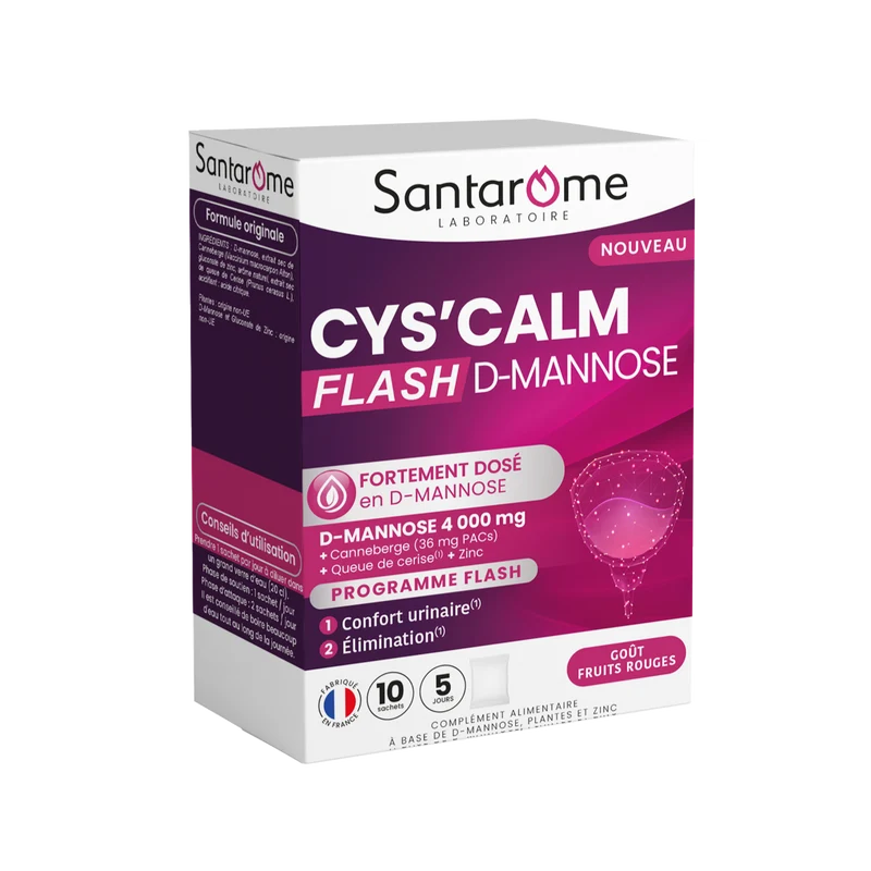 Cys'Calm Flash D-Mannose - 10 sachets