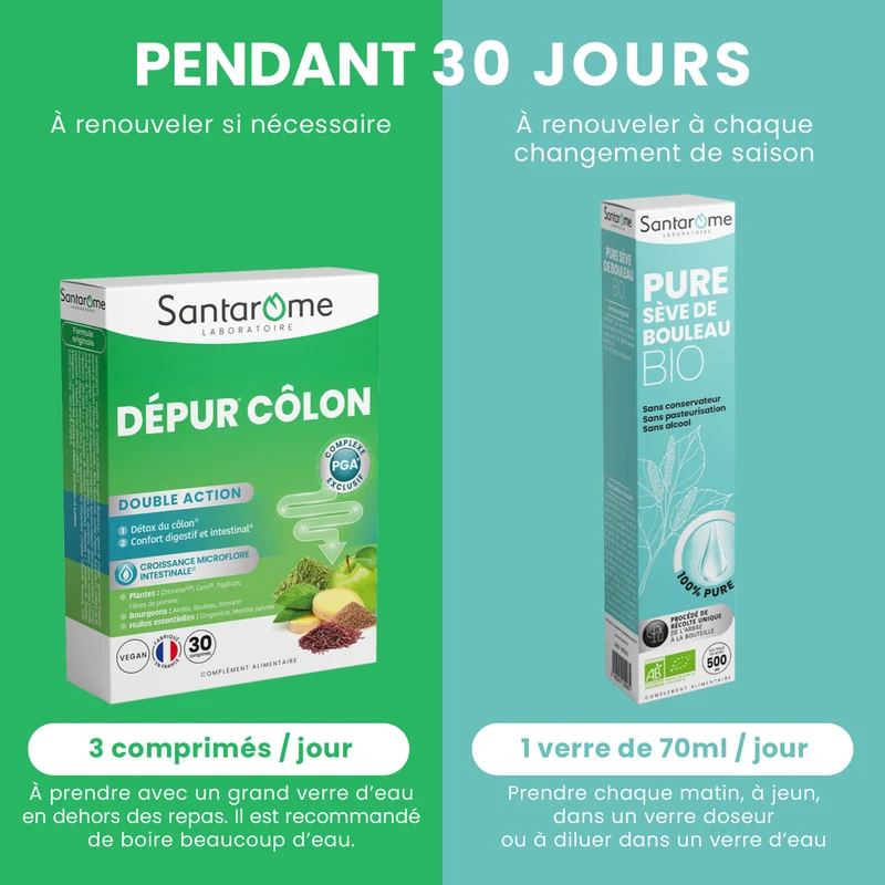 Pack Détox & Dépur Côlon