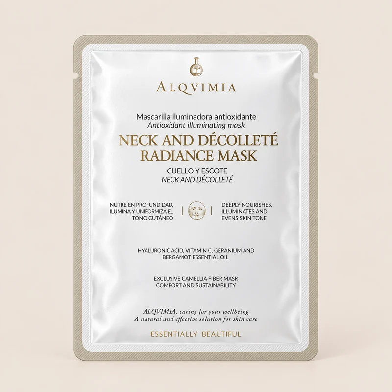 Alqvimia Masque Éclat Cou et Décolleté