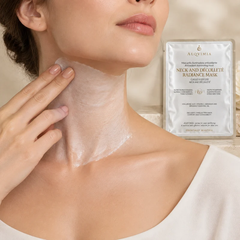 Alqvimia Masque Éclat Cou et Décolleté