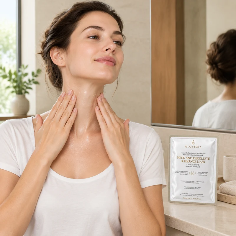 Alqvimia Masque Éclat Cou et Décolleté