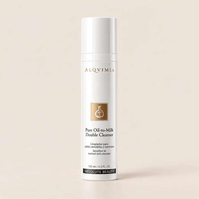 Alqvimia Pure Huile-en-Lait Double Nettoyant 100 ml