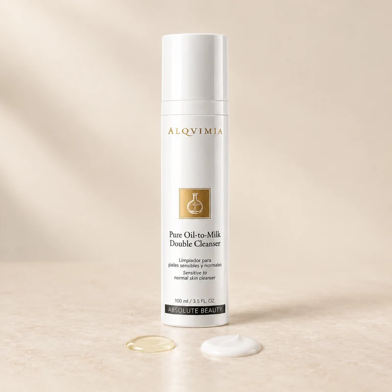 Alqvimia Pure Huile-en-Lait Double Nettoyant 100 ml