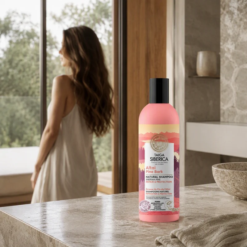Natura Siberica - Shampoing naturel réparateur et protecteur