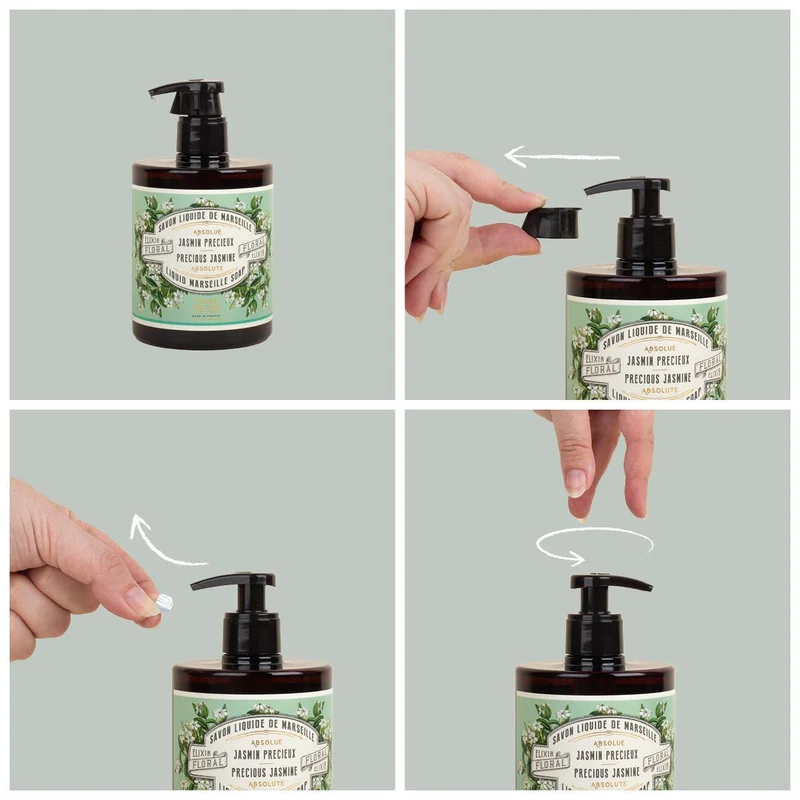 Savon de Marseille liquide | Jasmin Précieux 500ml