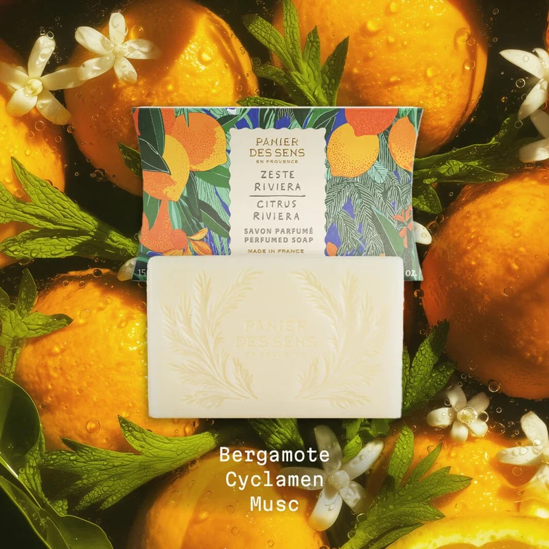 Savon parfumé Zeste Riviera - 150g