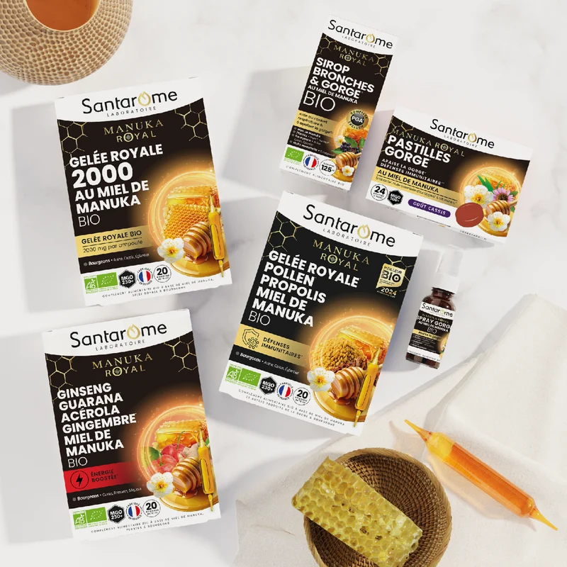 Sirop Bronches & Gorge au Miel de Manuka Bio
