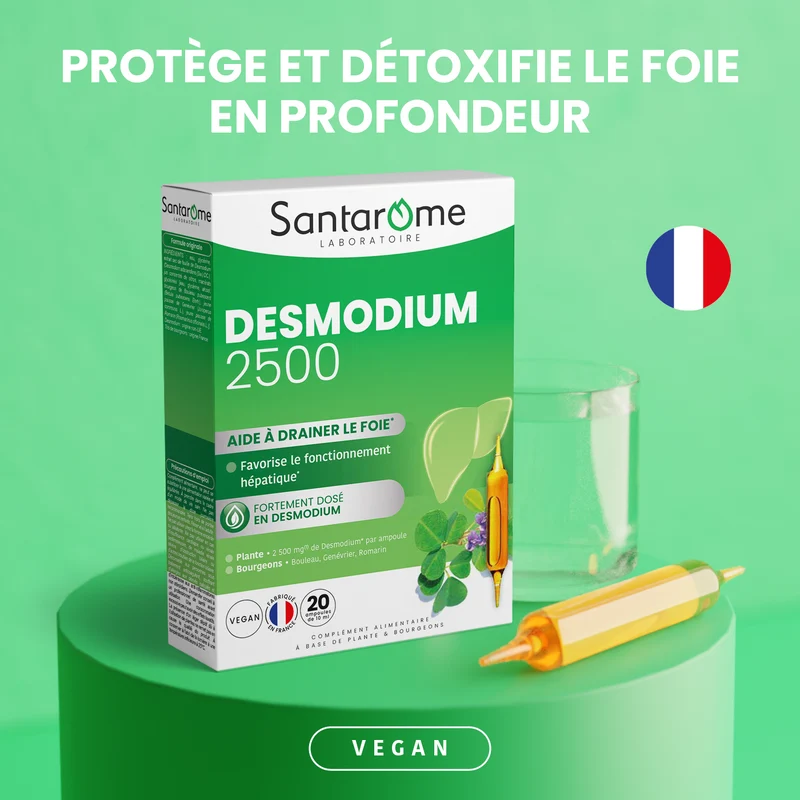 Desmodium 2500 - 20 ampoules