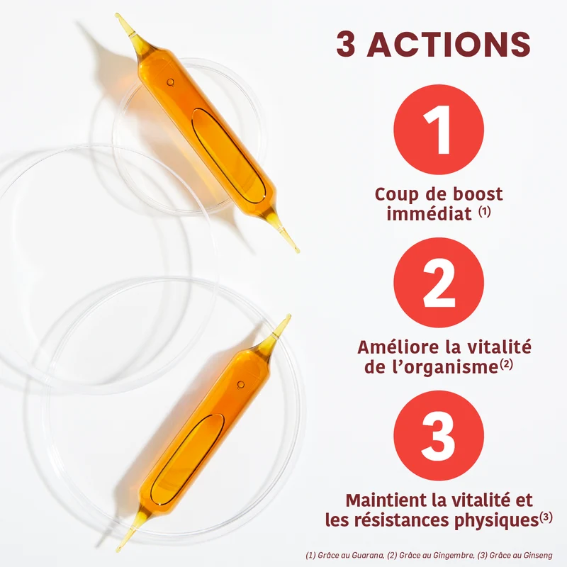 Énergie Boost Bio - 20 ampoules