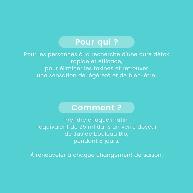 Jus de Bouleau Bio