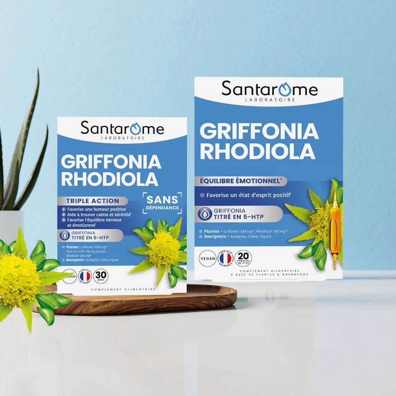 Griffonia Rhodiola - 20 ampoules