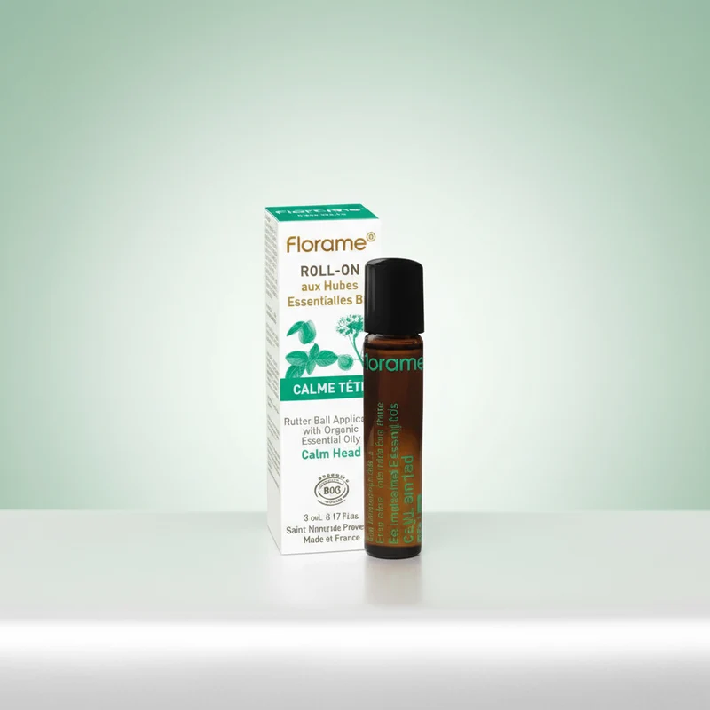 Florame Roll-On Huile Essentielle Maux de Tête 5ml
